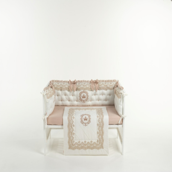 Комплект Постельного Белья Royal CREAM для новорожденных
