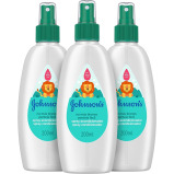 بلسم بخاخ جونسون بيبي نو لونج ستريت للأطفال، 3 عبوات × 200 مل - 1 miniature