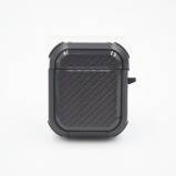 Carbon Design Airpods Case Black - 4 miniature