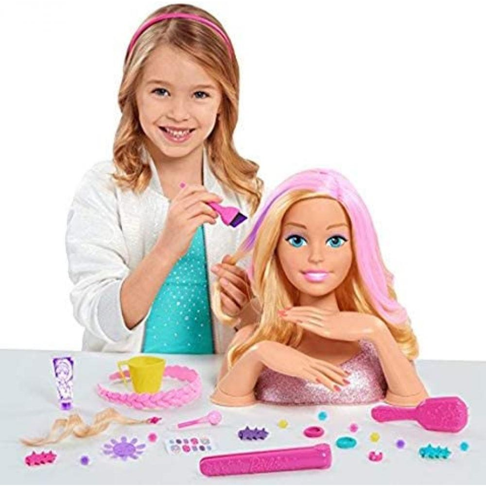 Barbie Deluxe Styling Head(Blonde)- Brown er - 4