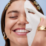 SEPHORA COLLECTION Fiber Face Masks - Fruit & Plant Extracts + Hydrating Hyaluronic Acid Quenching & plumping effect mask - watermelon (1 pc) 100g - 3 miniature