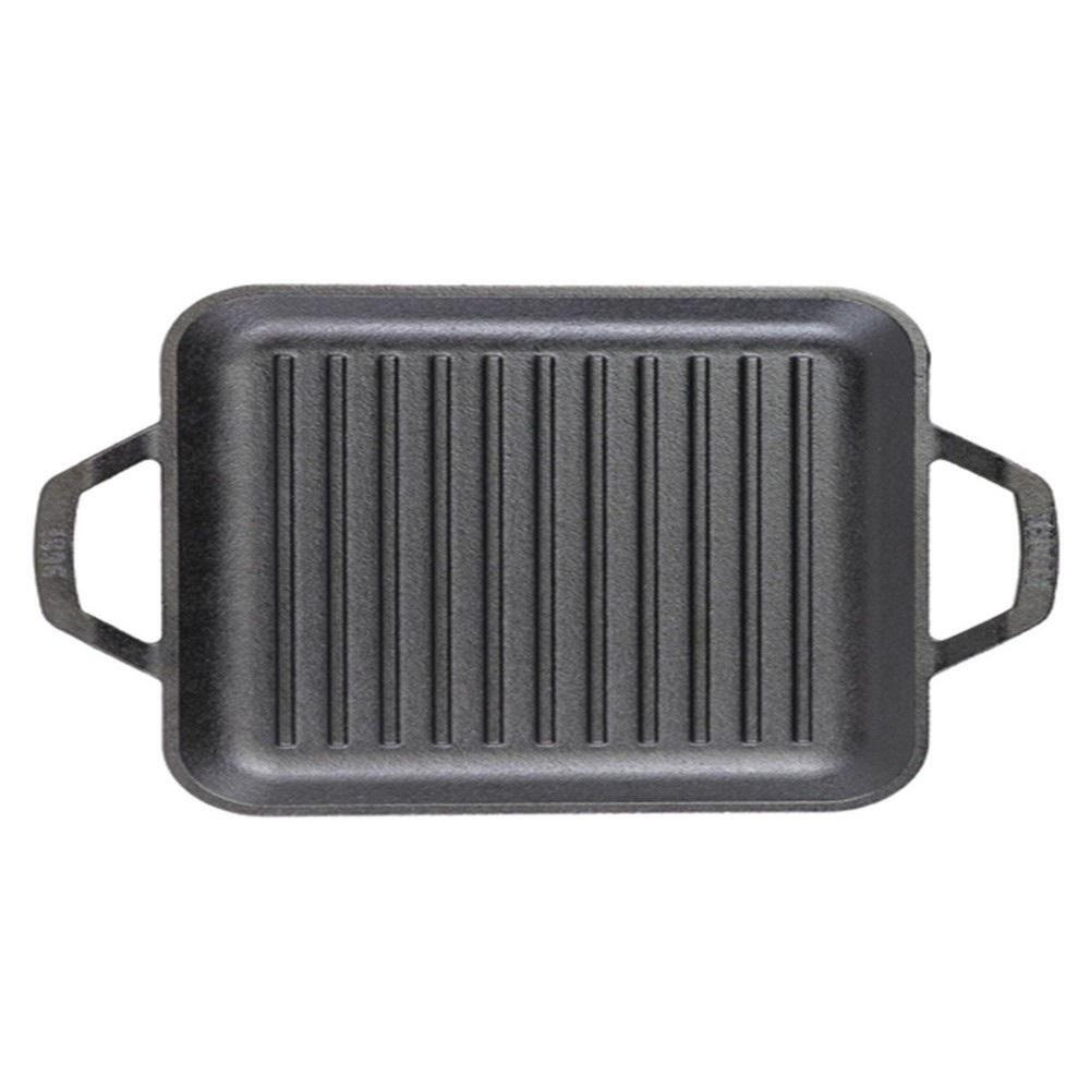 Lodge Chef Style Square Grill Pan Cast Iron 11 inch - 2