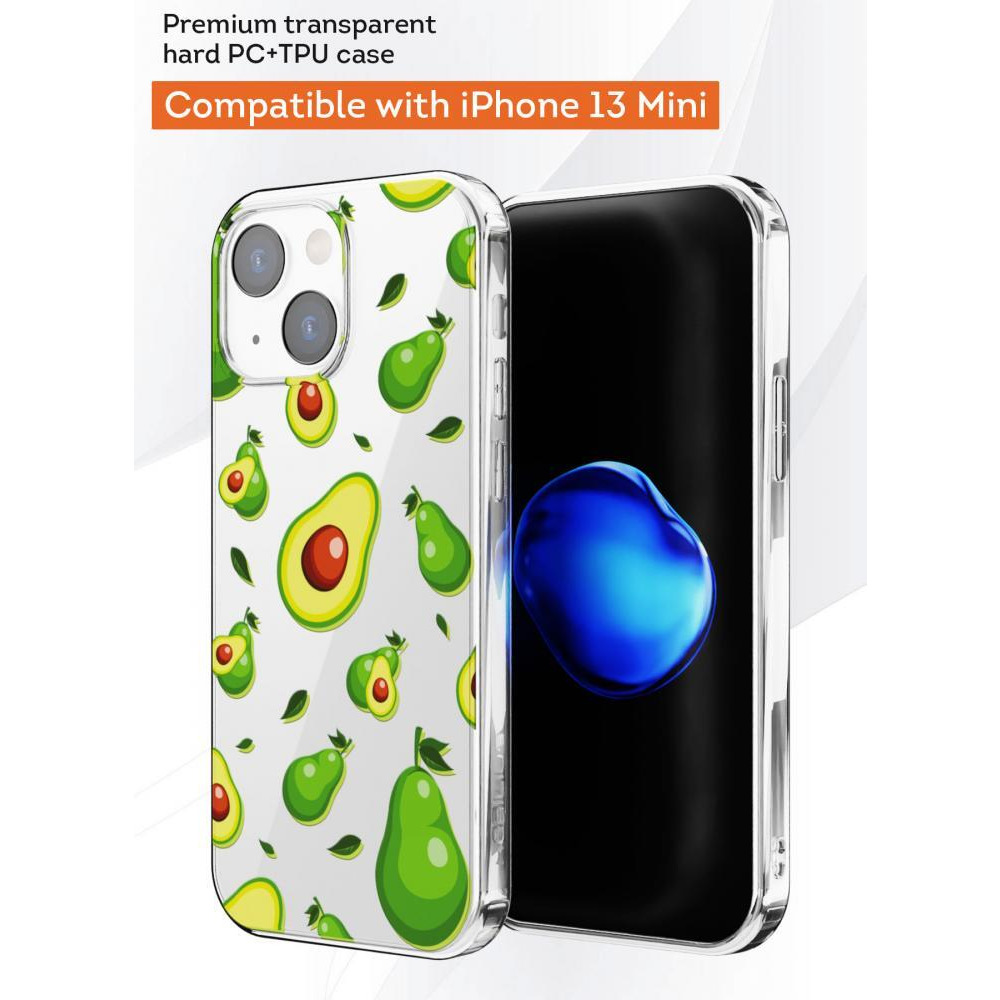 чехол для IPHONE 13 MINI, Противоударный Чехол Для ТЕЛЕФОНА, Прозрачная Задняя Панель С защитой от ПОЖЕЛТЕНИЯ, Совместимая С Iphone 13 Mini (5,4 дюйма - 2