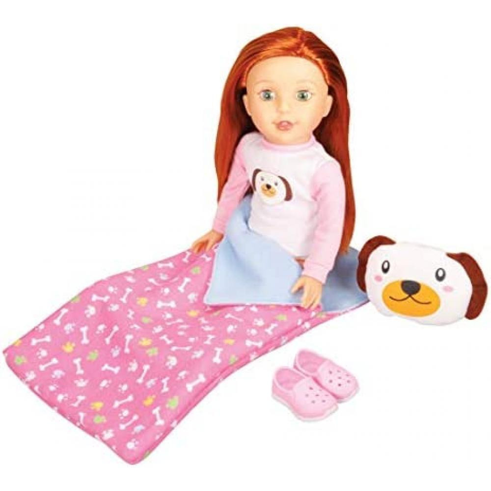 Lotus Soft Bodied Girl Doll Tatum Travel Set, Multi-Colour, 15 inches/38 cm, Lt15022 - 1