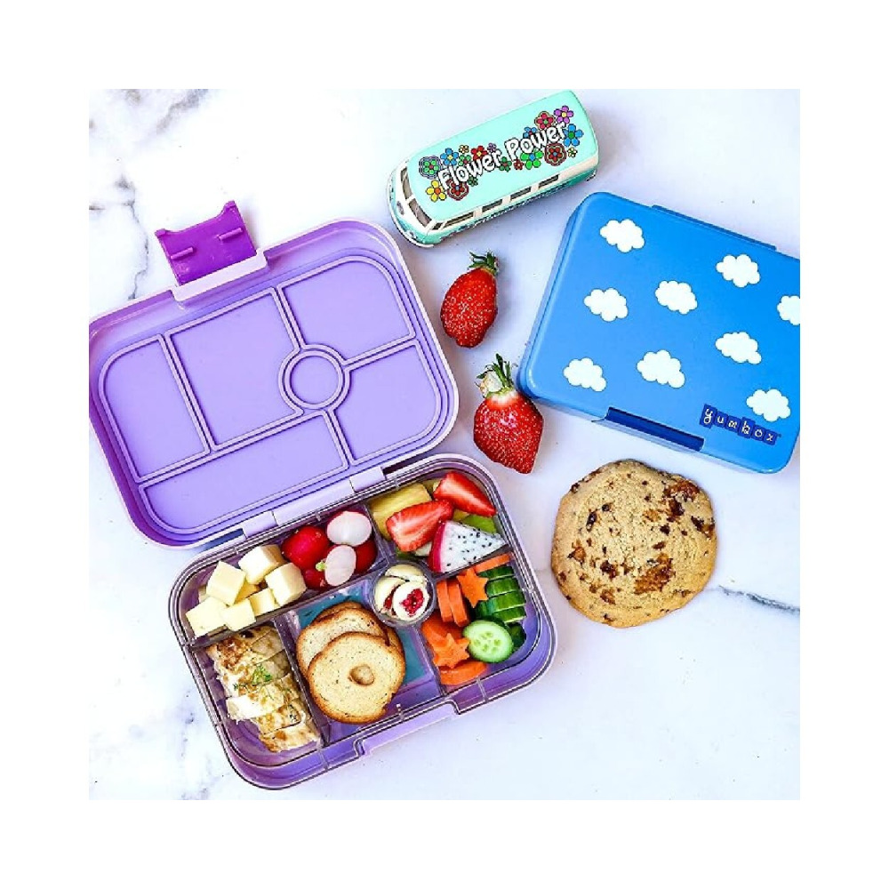 Yumbox 6-Compartment Bento Box Purple - 5
