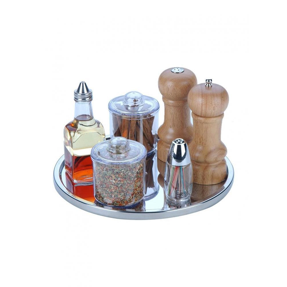 Dial Single Stainless Turntable 10.5 inch - 2