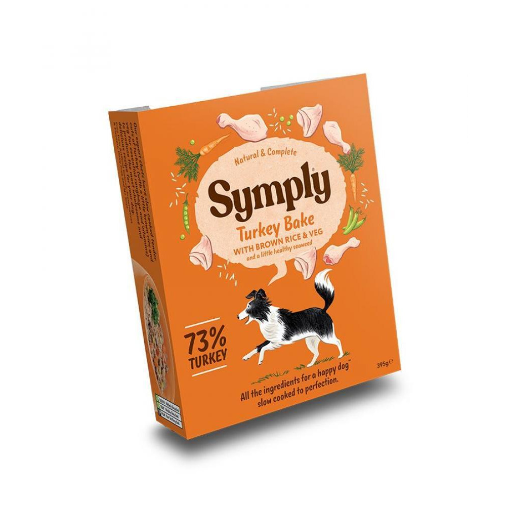 Symply Adult Dog - Turkey, Brown Rice & Veg - Pouch - 395g - 1
