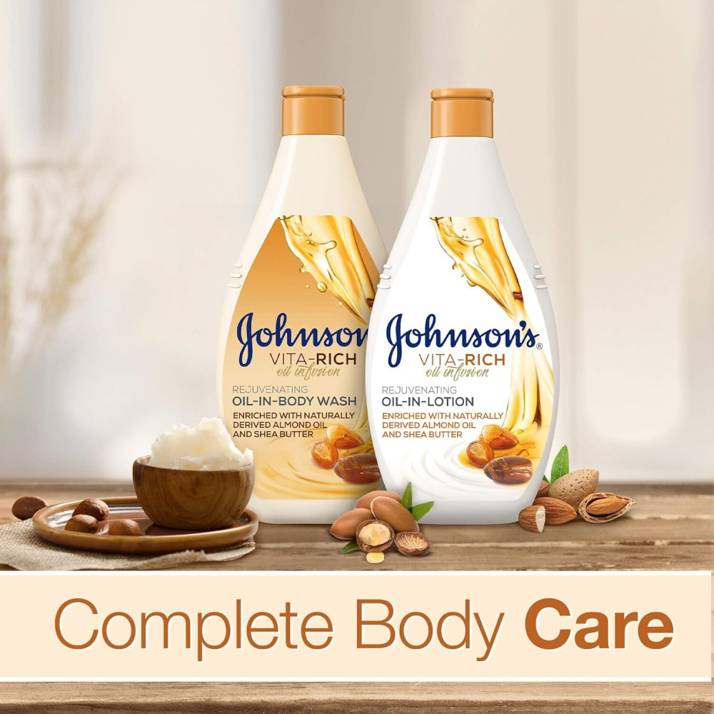 Johnson's, Oil-In-Body Wash, Vita-Rich, Rejuvenating, 400ml - 6