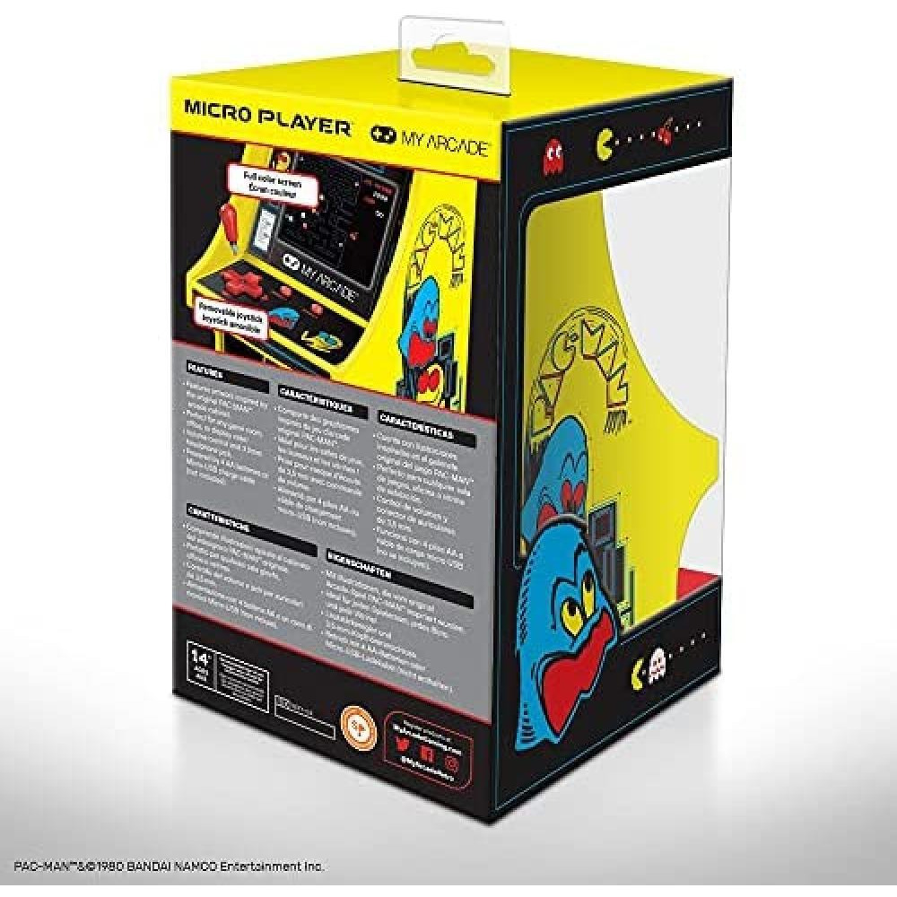 My Arcade Pac-Man Micro Player 6.75" Mini Arcade Cabinet - 2