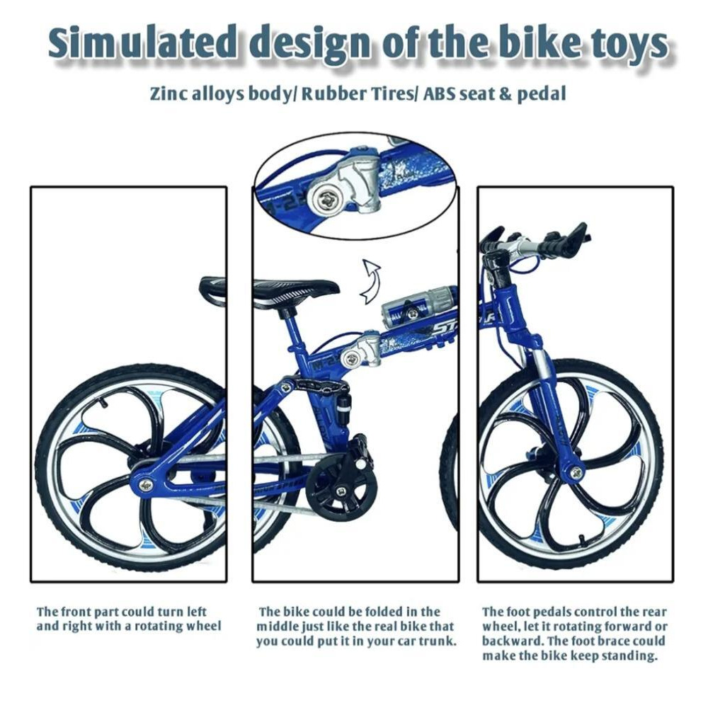 Mountain Bike 1:8 Alloy Folding   - 2