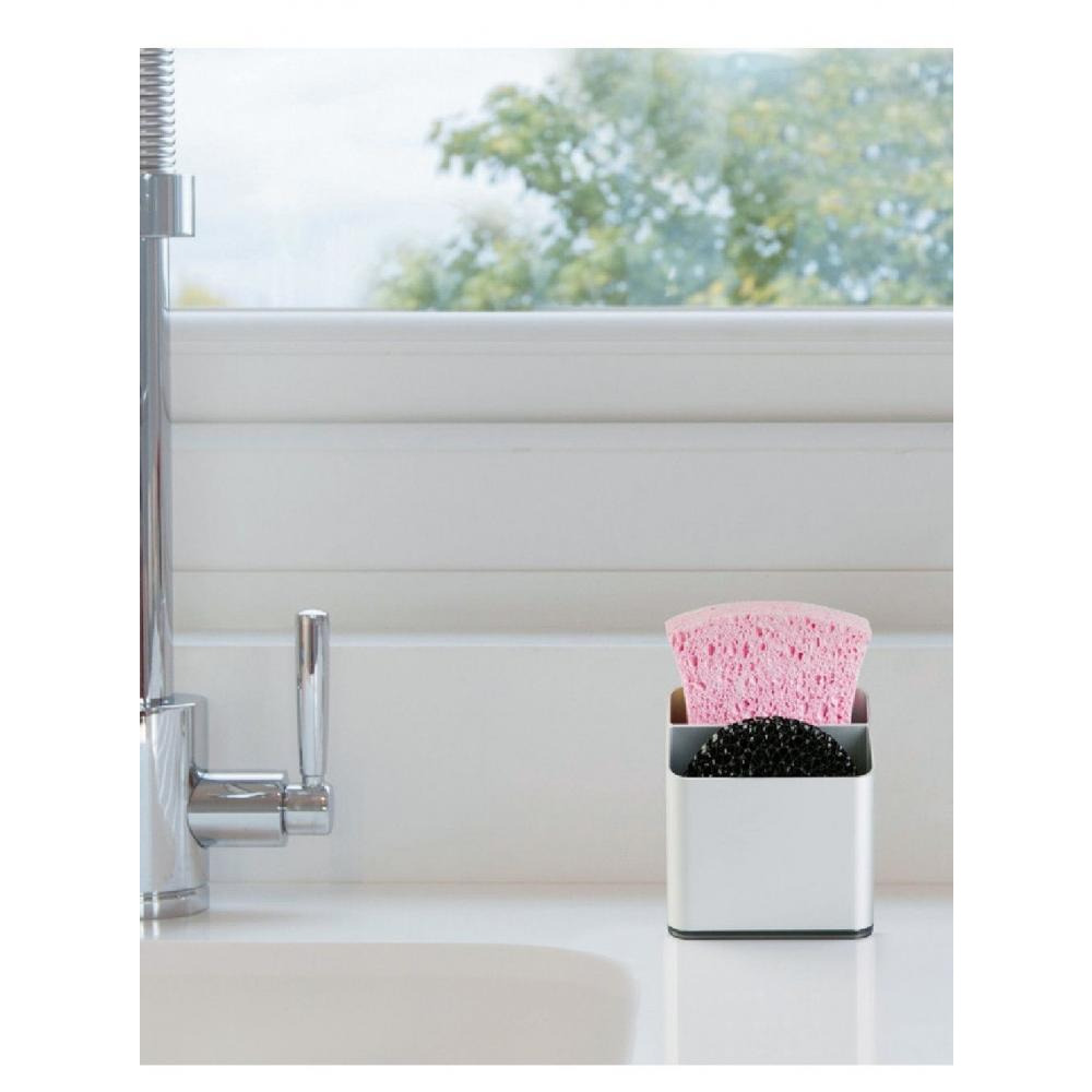 InterDesign Metro Ultra Scrub Hub Silver - 2