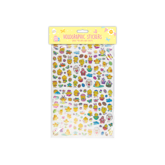 Gems Easter Mini Holographic Stickers Pack Of 150