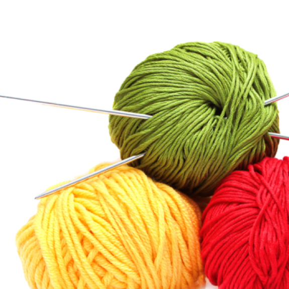 Knitting and crochet