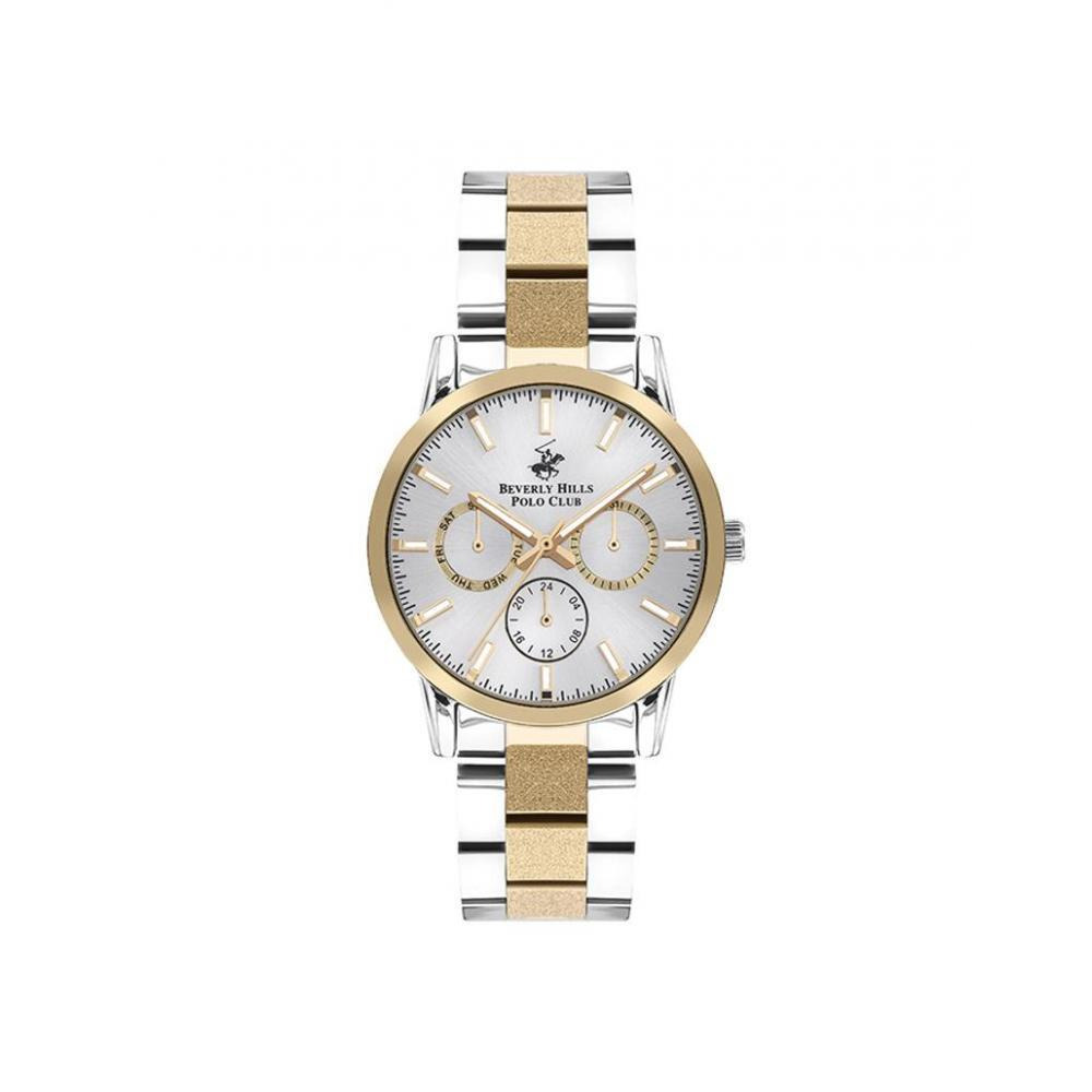 BEVERLY HILLS POLO CLUB Women's Multi Function Silver Dial Watch - BP3360X.23 - 1