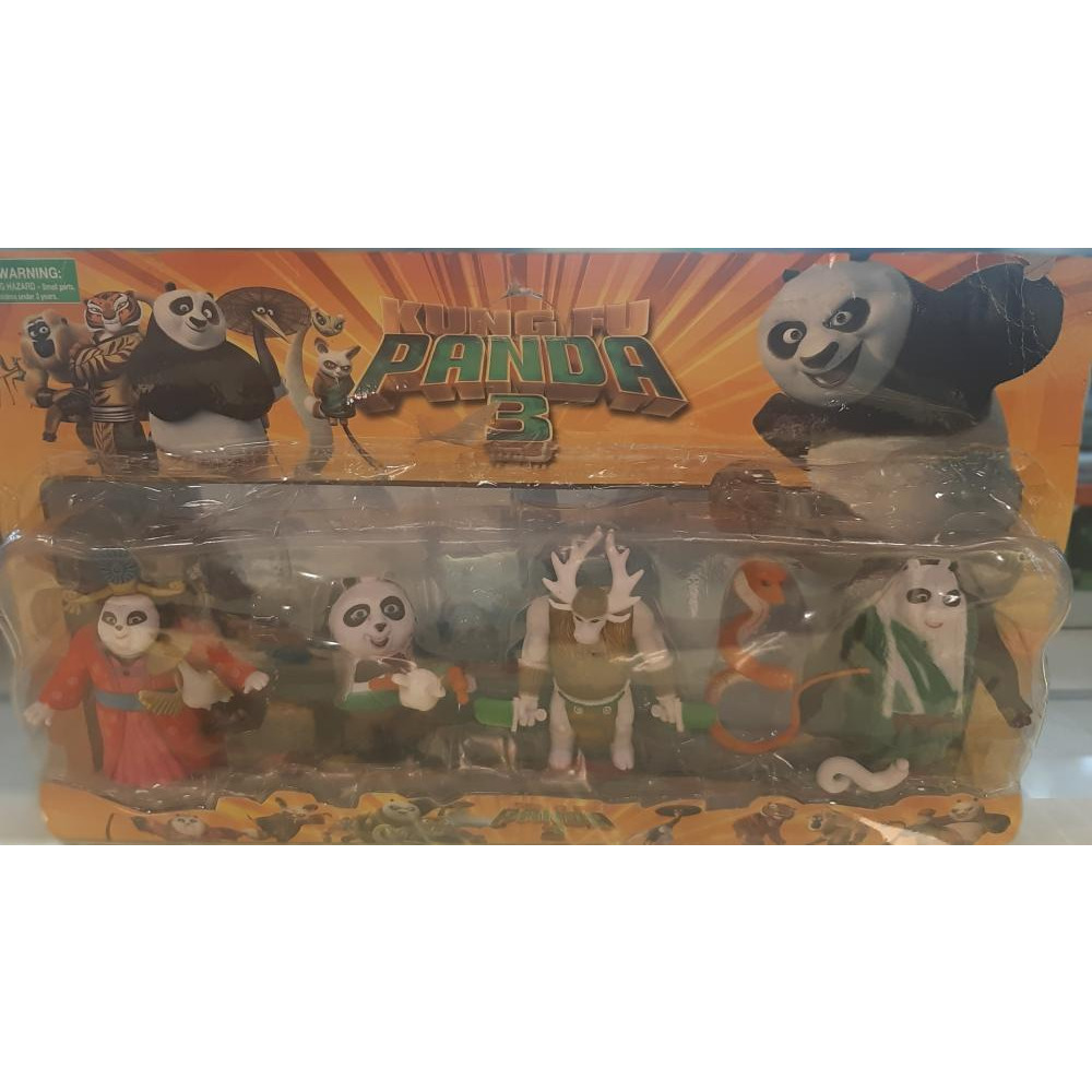 Figurines Kung fu Panda 7 pieces  - 2