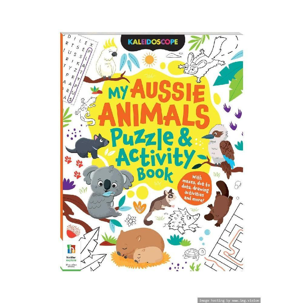 Hinkler My Aussie Animals Puzzle and Activity Book - 1