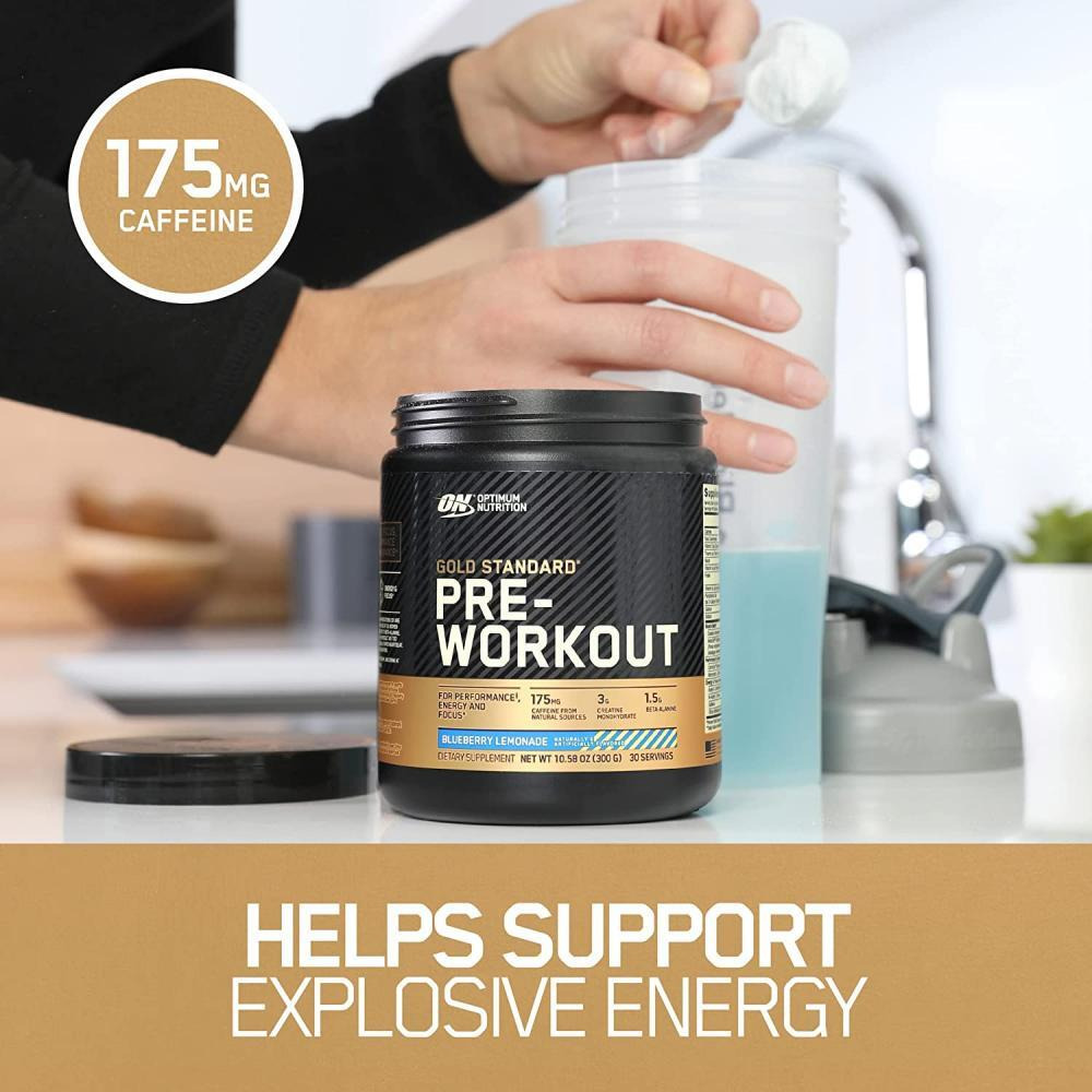 Optimum Nutrition / Pre-workout powder, Green apple, 10.5 oz (300 g) - 5