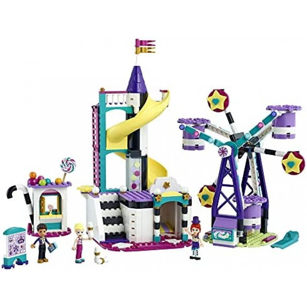 LEGO / Friends, Magical ferris wheel and slide, 41689, with 3 mini dolls, 2021, 545 pieces, 7+ - 2