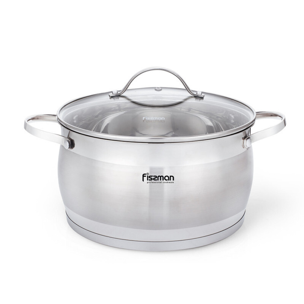 Fissman Stainless Steel Saucepan 24 cm / 6.1 l Fabiana - 1