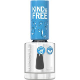 Rimmel London \/ Kind \& Free Clean, Nail polish, Breathable top coat, Plant-based formula, Kind to animals \& vegan, 25Oz (8 ml), Shade 150 top coat - 3 miniature