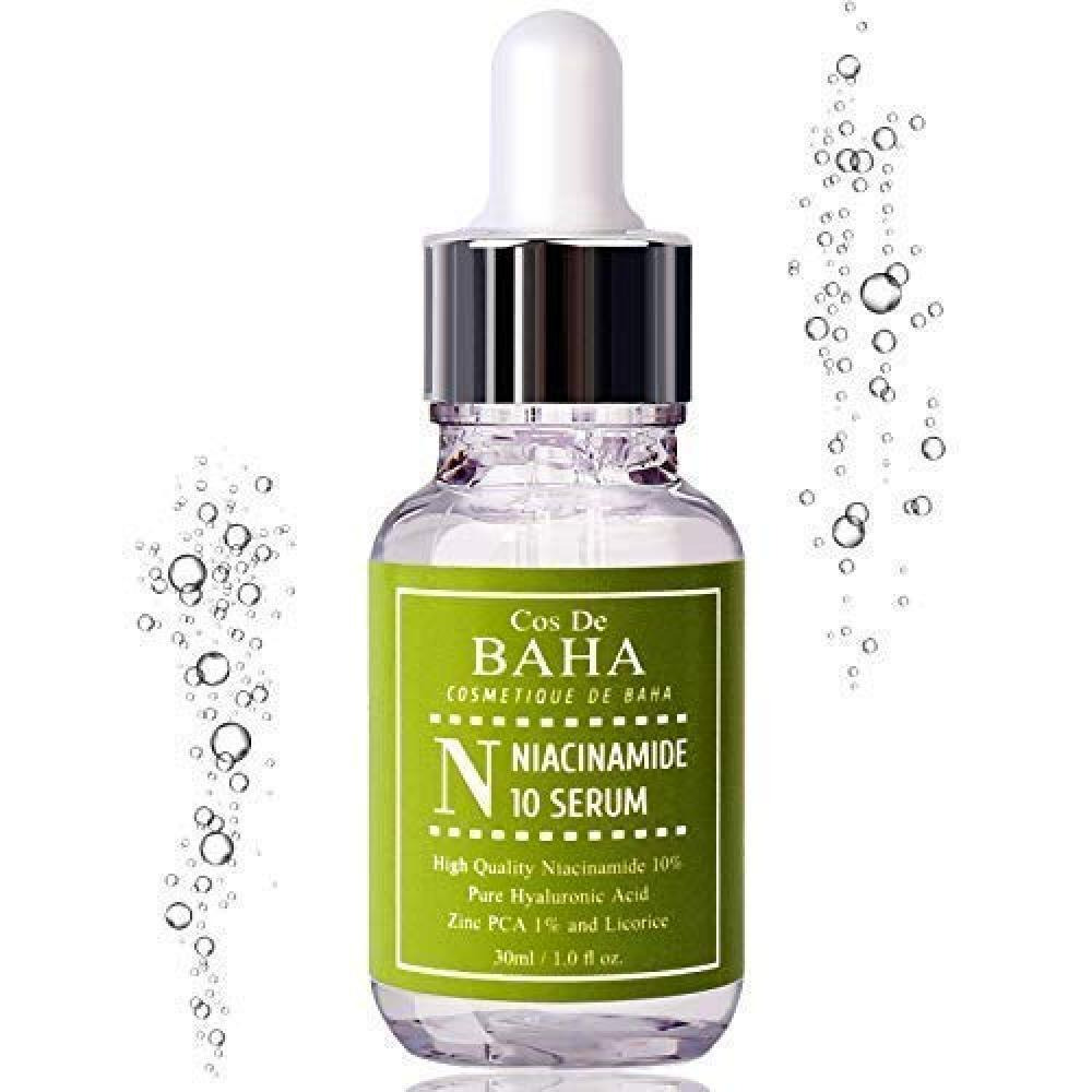 Cos de baha Niacinamide 10% + Zinc 1% Serum - 1oz (30ml) - 1