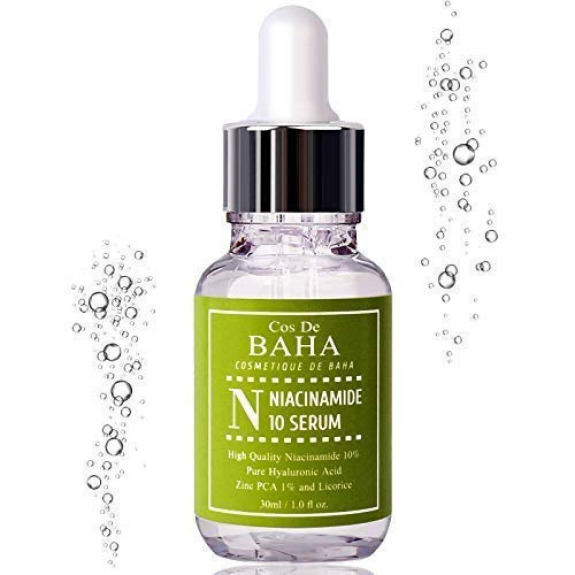 Cos de baha Niacinamide 10% + Zinc 1% Serum - 1oz (30ml)