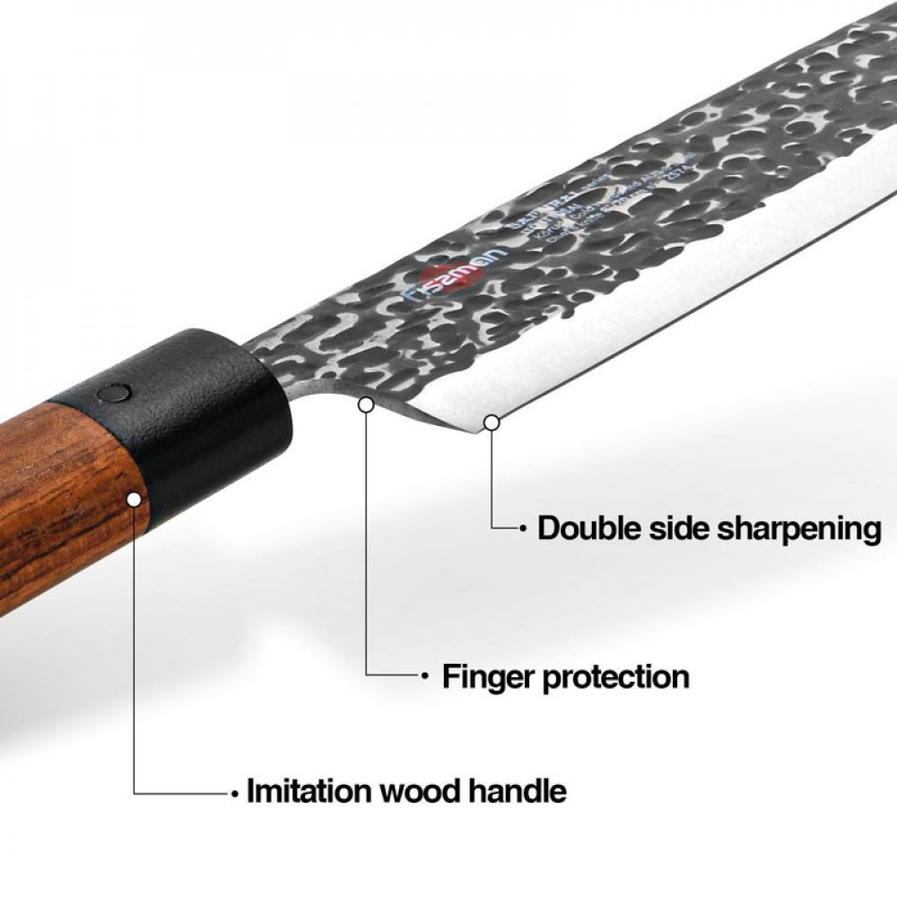 Fissman 8" Chef's Knife SAMURAI ITTOSAI 20 Cm(steel AUS-8) - 3