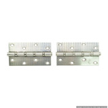 Homesmiths Bearing Hinges 4 inch Chrome Plated - 5 miniature