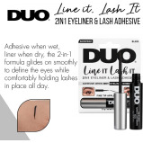 DUO / Adhesive eyeliner, Line it lash it, 3.5 g - 2 miniature