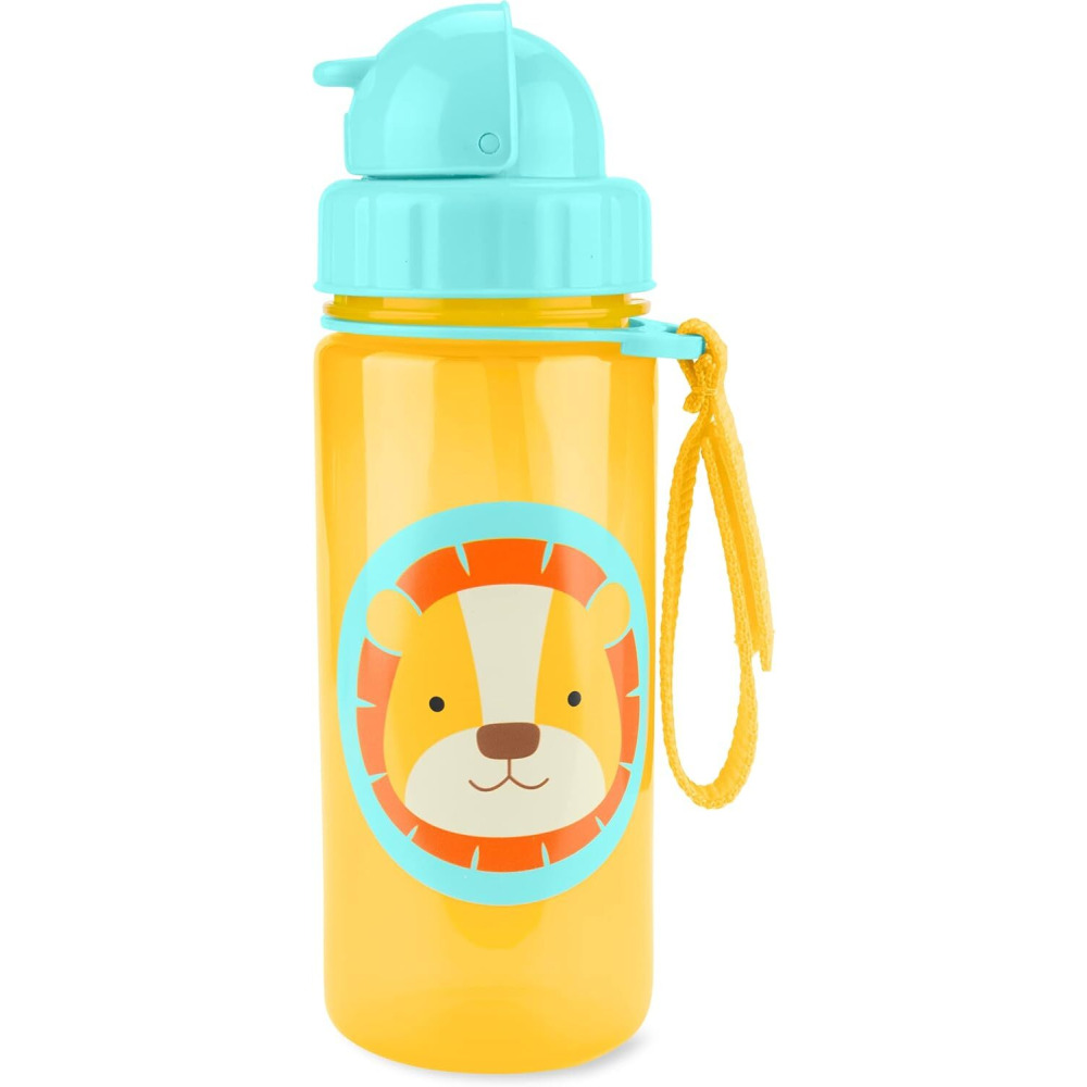 Skip Hop Zoo Straw Bottle - Lion - 1