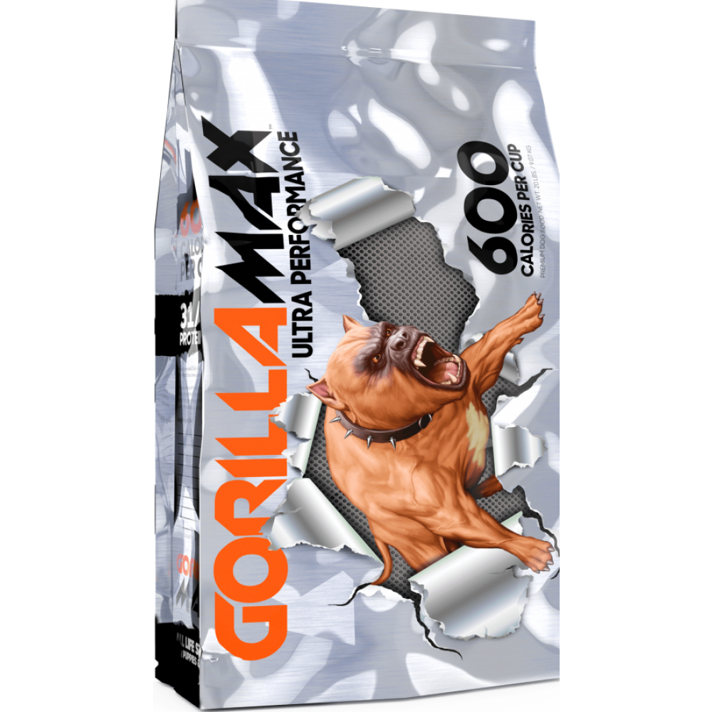 Корм Bullymax Gorillamax Ultra PERFORMANCE 31/25 — Для ЩЕНКОВ И ВЗРОСЛЫХ — 9,5 кг - 1