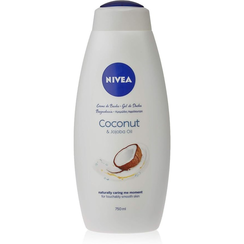 NIVEA, Shower gel, Coconut and jojoba oil, 750 ml - 1