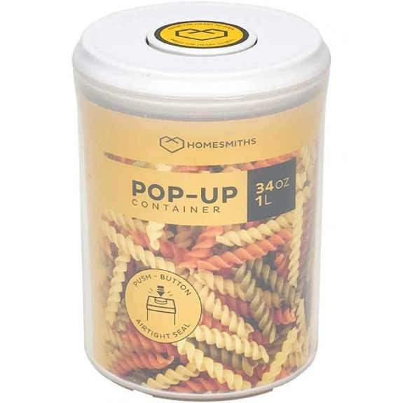 هومسميثز حافظة طعام دائرية بسعة 1 لتر