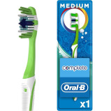 Oral-B Complete 5 Way Clean Manual Toothbrush, PowerTip Bristles For hard To Reach Areas - 2 miniature
