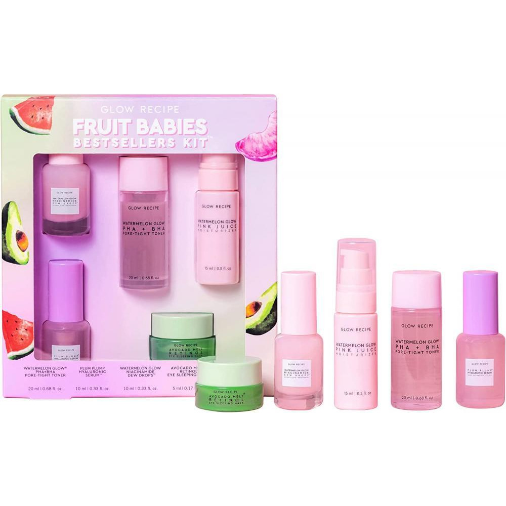 Glow Recipe / 5-piece Bestsellers Kit, Fruit Babies - 1