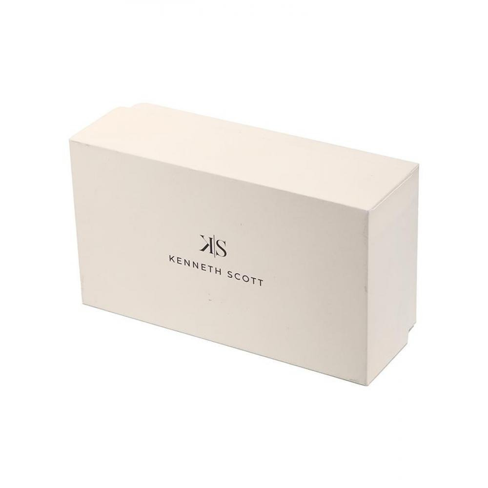 Kenneth Scott Women's White Dial Analog Watch - K22529-TBTW - 4