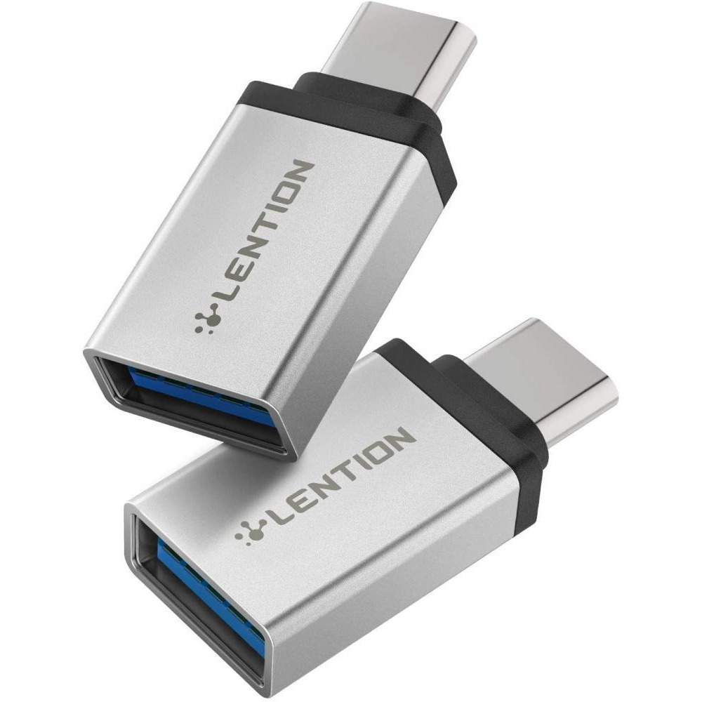 LENTION / Cable adapter, USB C to USB 3.0 Adapter, Type-C male to type A female - 1