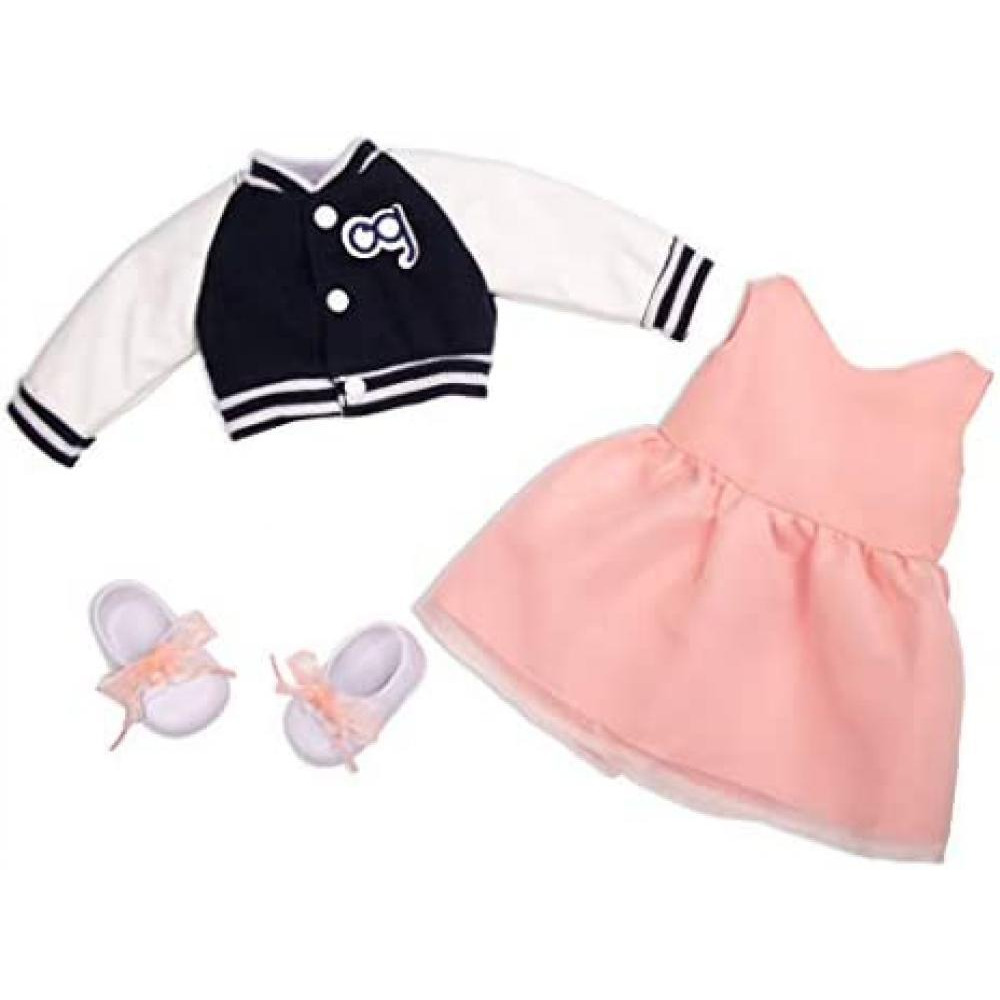 Our Generation BD61007 Terry Fashion Doll, Pink, Navy & White Jacket - 2