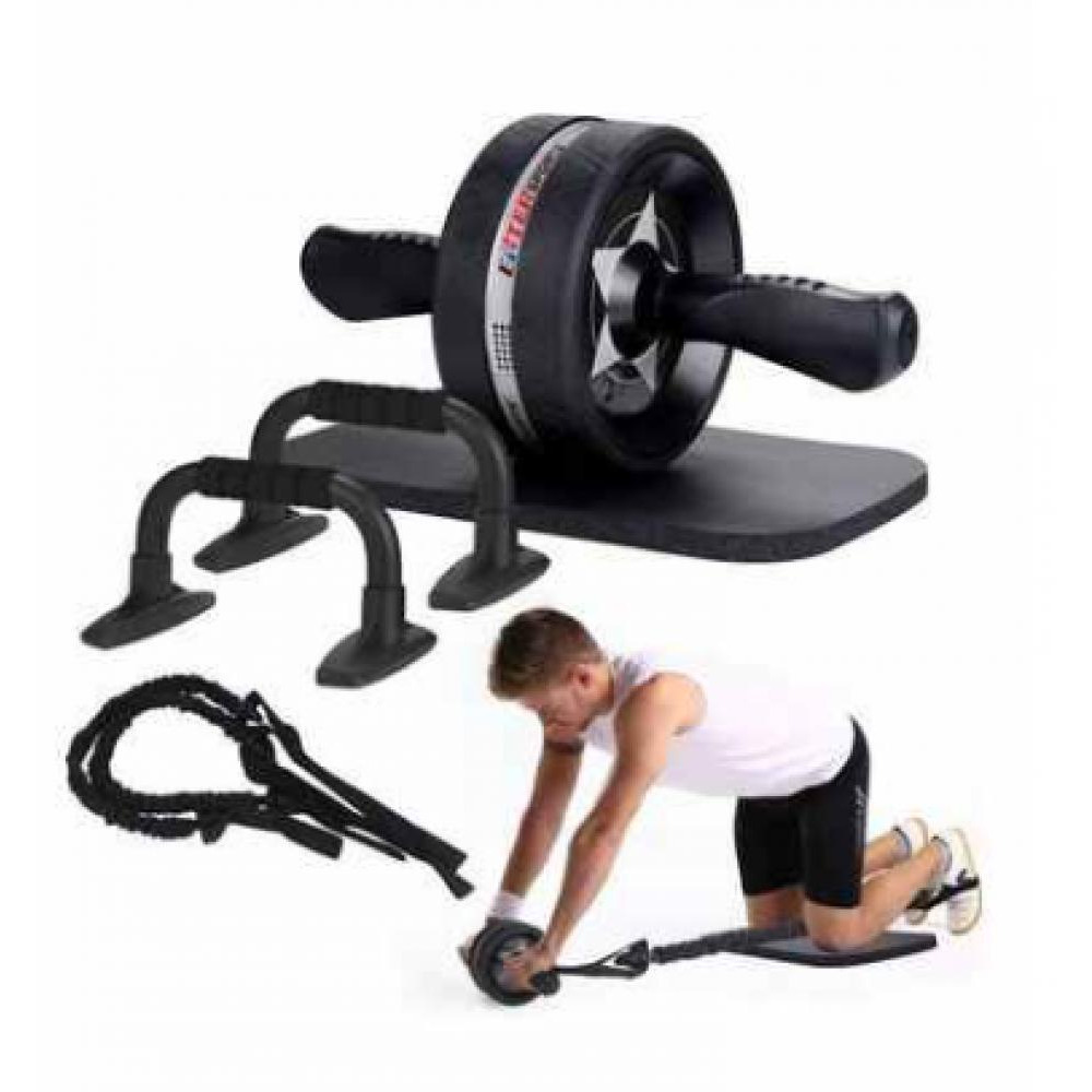 Rock Pow / Roller wheel trainers, Abdominal roller, 7-in-1 - 2