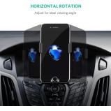 UGREEN / Car phone holder for CD slot, 360 rotation, Flexible clip, Gravity linkage mechanism - 5 miniature