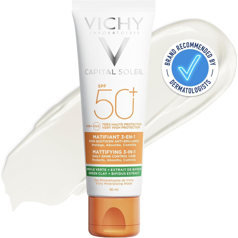 Vichy Capital Soleil Mattifying 3-in-1 for Face SPF50+ 50ml - 1