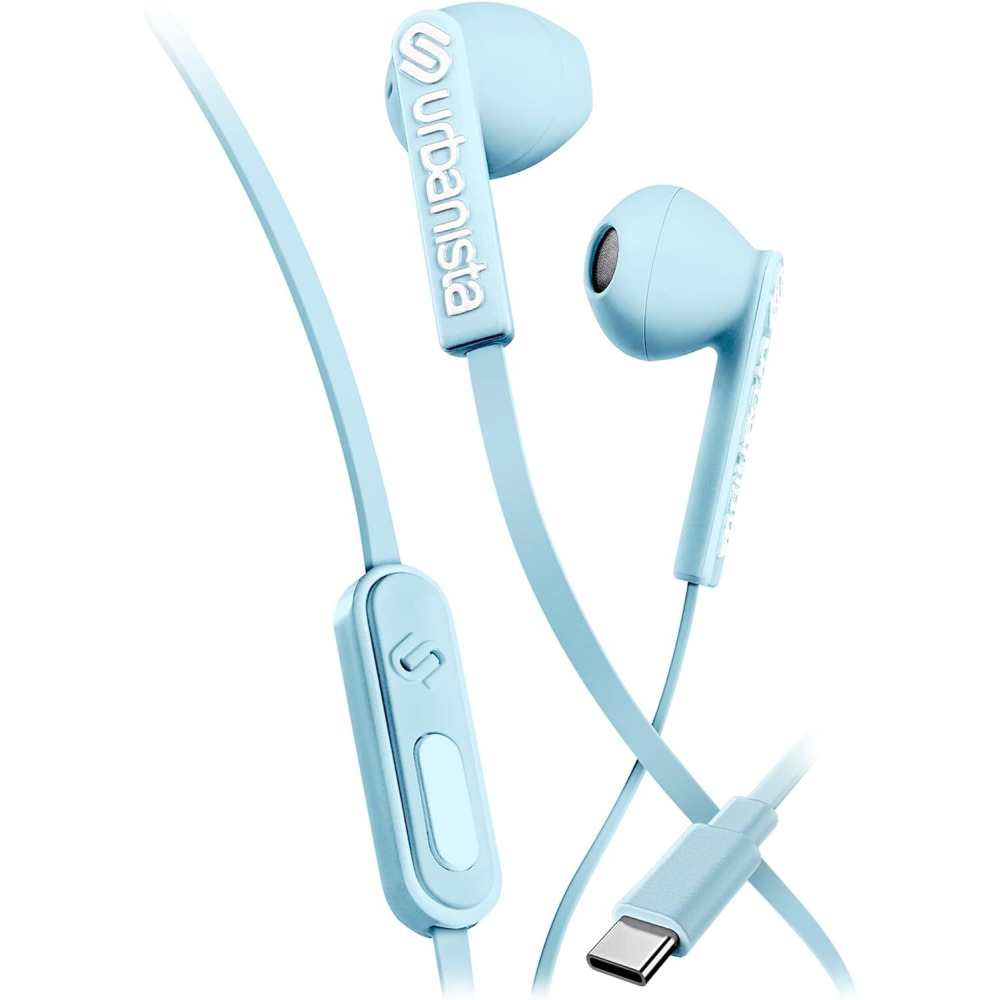 Urbanista Wired Earbuds, Blue - 1
