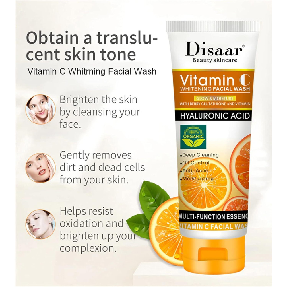 DISAAR, Beauty Skincare Пенка ДЛЯ Умывания С ВИТАМИНОМ С, 100 мл - 3