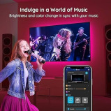 Светодиодная ПОДСВЕТКА GOVEE TV, СВЕТОДИОДНАЯ ПОДСВЕТКА 10 Футов (3 МЕТРА) для Телевизора с Приложением И Пультом Дистанционного Управления, СИНХРОНИЗ - 5 miniature