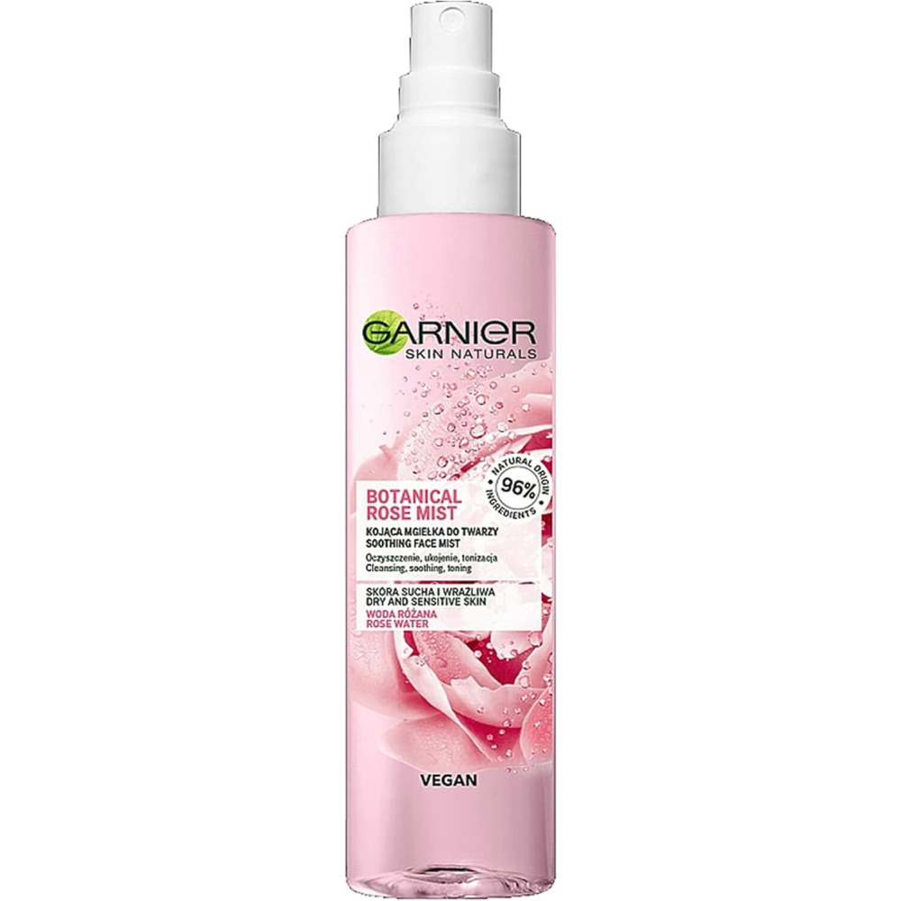 Garnier Skin Naturals Botanical Rose Mist Makeup Remover Cleansing Water 150ml - 1