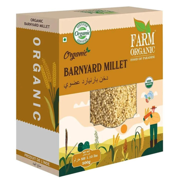 Farm Organic Barnayard Millet 500 g           