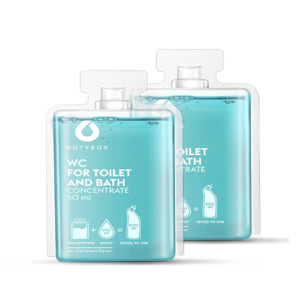 DUTYBOX WC Series, Concentrated Toilet Cleaner, 2 Capsule Refills - 1