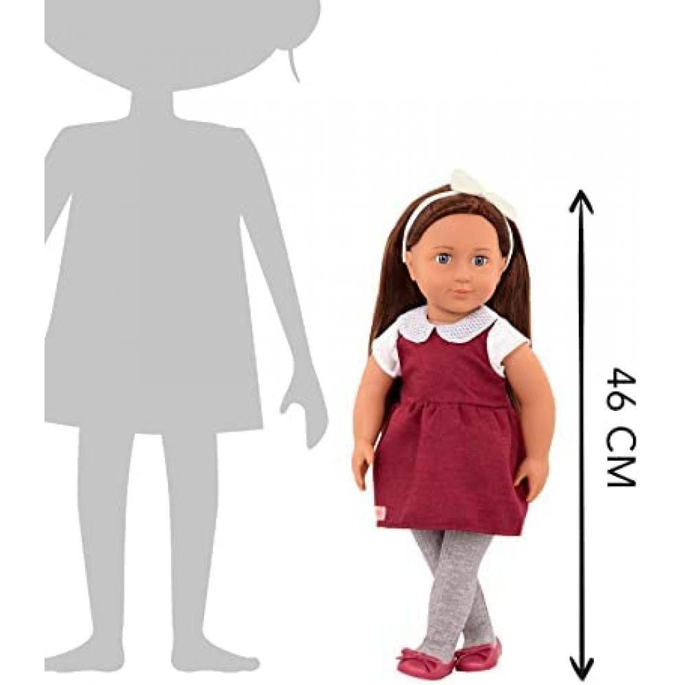 Doll w/ Sparkly Collar, Milana - 6
