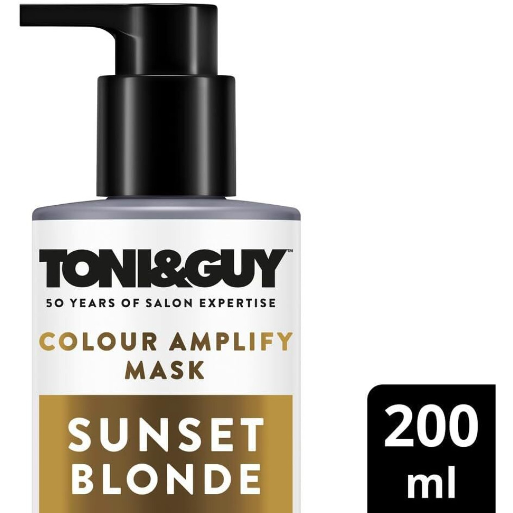Toni & Guy, Sunset Blonde Colour Amplify Hair Conditioning Mask, 200 ml - 2