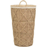 Homesmiths Large Round Paper Rope Hamper Natural Dia 40 x H62 cm - 1 miniature